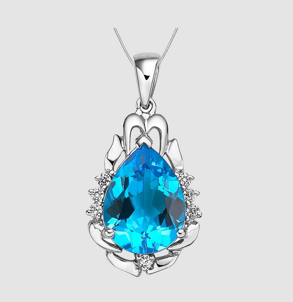 Sapphire Pendant